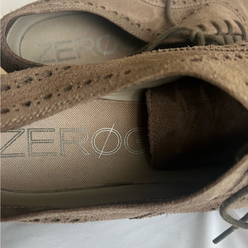 Men's Cole Haan suede casual oxford shoes - Picture 3 of 7